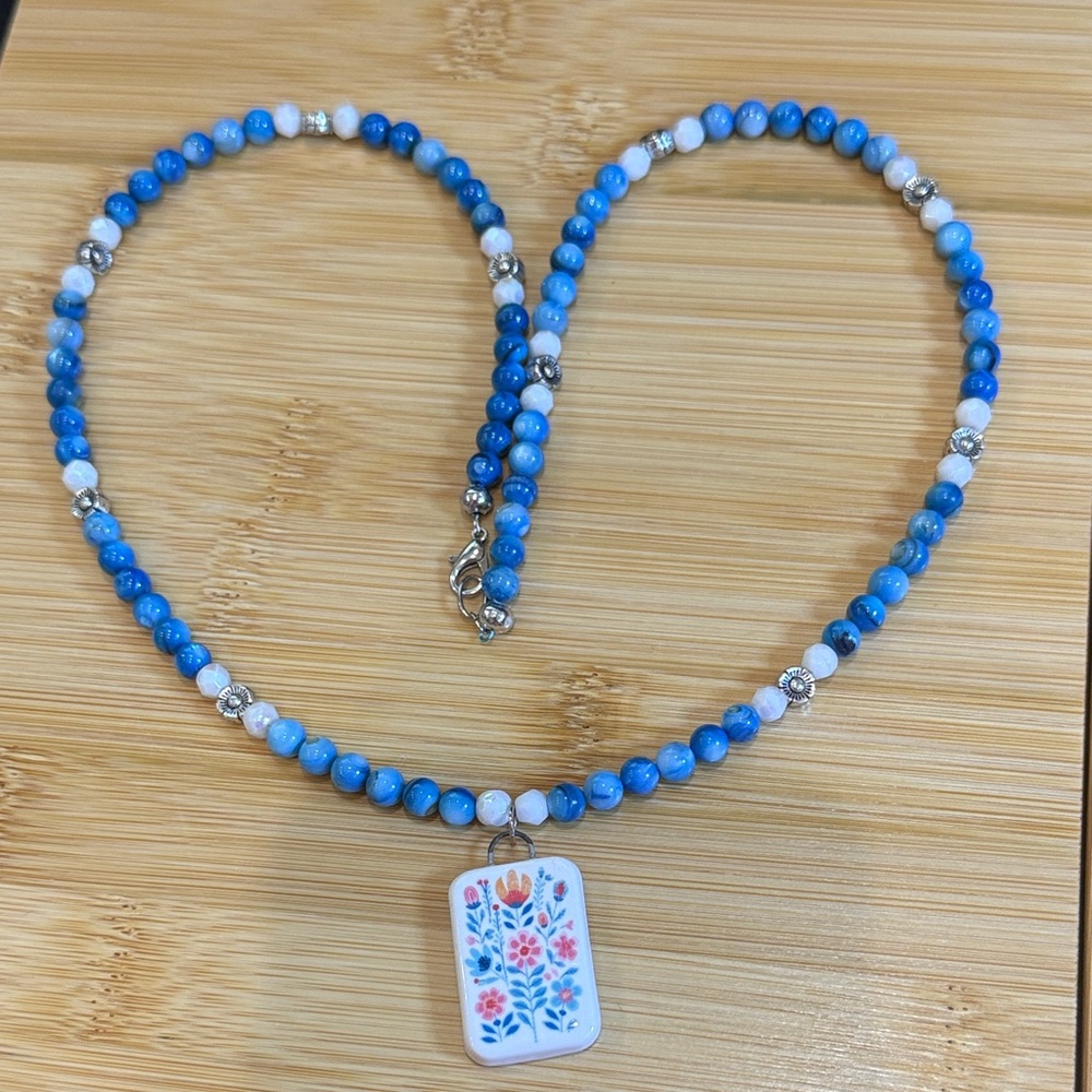 Handmade Necklace with Artisan Made Pendant